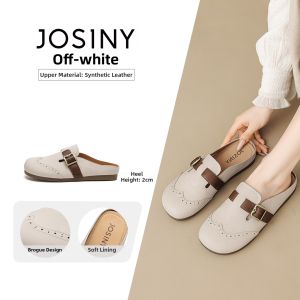 Josiny | Summer Easy-to-wear Brogue Slipper