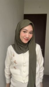 PASHMINA INSTAN JERSEY MENUTUP LEHER / PASHMINA INNER OVAL / PASMINA INNER JERSEY PREMIUM // ARTAMIKA HIJAB