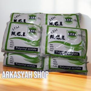 LEM PUTIH NGL 700 GRAM 6 PCS (LEM PLAMIR LEM DEMPUL LEM PUTIH LEM PLAMUR LEM KAYU)