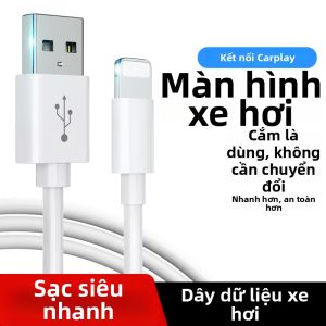 MOSBO | Dây Cáp Sạc Ô Tô Kết Nối USB Carplay