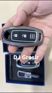 Casing Metal Elegant Kunci Remote Nissan Navara 3 Tombol