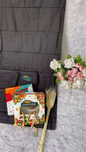 Sarung anak sapphire junior hitam polos