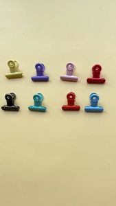 Paper Clip Penjepit Kertas Jepitan Aesthetic Klip Besi Metal Warna Warni DCA1149