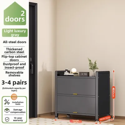 DIBIOU | Steel Dustproof Large Capacity Multi-Layer Shoe Cabinet