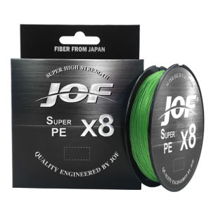 JOF 15-100LB X8 Braided Fishing Line Abrasion Resistant Superline Zero Stretch for Saltwater and Freshwater 150M 300M 500M