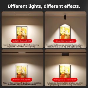 PAIMIJI | Magnetic Track Lighting Kit for Living Room LED Strip Light