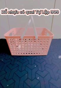 Rổ đựng chữ nhật có quai TỰ LẬP TL909 - 28.5 x 17.5 x 14 cm