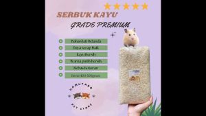 Serbuk Kayu Halus - Kasar Beeding/Alas Kandang Hamster Kelinci Landak - 250gr - Alas Kandang Serbuk Serutan Kayu Pinus Hewan Hamster Landak Mini Tupai
