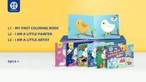 Children Colouring Books For Age 2-6yo | My First Colouring Book Level 1 / I Am A Little Painter Level 2 [C5-2]