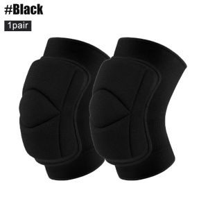 1/2Pcs Knee Pads Knee Protectors Protective Thick Sponge Collision Avoidance Knee Sleeve for Adult Youth Women Mens
