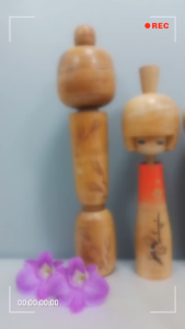 [ Woosilver ] Búp Bê Gỗ Kokeshi 2 – Secondhand – BB89