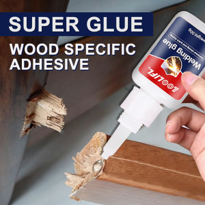 20-50g Transparent Adhesive for Repairing Wooden Furniture Handicrafts Woodworking Heavy-Duty Instant Cyanoacrylate Adhesive