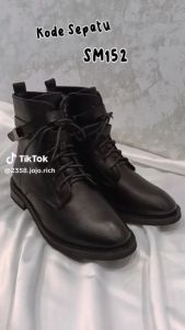 2358 Jojo Rich | Taozui | Sepatu Import Wanita Short Boots Women Fashion Shoes
