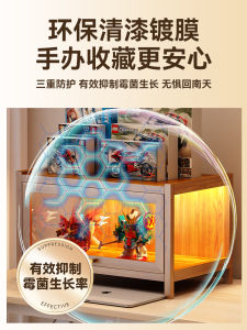Hand-Made Storage Display Cabinet Home Ornaments Acrylic Dustproof Storage Rack Transparent Lego Blind Box Display Rack