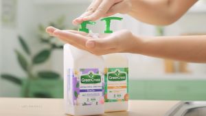GreenCross (Floral Care) Antibacterial Handwash Liquid Hand Soap Pump Green Cross - 500 mL