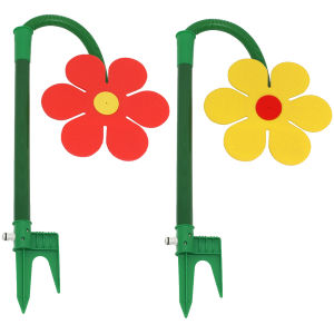 【New Arrival】Crazy Spin Sprinkler Flower Shape Dancing Daisy Sprinklers 720 Rotating Water Spray Toy Garden Decor Irrigation Tool