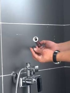 TISAS 30cm extended extension tube for shower sets (only applicable to some products in our store please consult online customer service before purchasing) Surface mounted angle valve