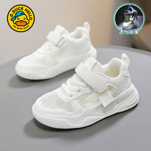 Breathable Hollow out Design Sports Shoes for Girls Summer New Style Single Face Hollow White Shoes Comfortable Mesh Footwear