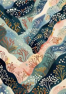 Bandai | Oil Painting by Number Kit Matisse Sunset Botanical for Adults Canvas Abstract Landscape Wall Art Home Decor Gift
