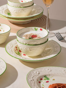 YICHEN | Gift Set for Newlyweds and Home Relocation - Underglaze Porcelain Dinnerware Set