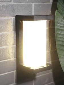 Outdoor Porch Lights 40000K Colors Modern LED Outdoor Wall Lights Fixtures Wall Mount 1 Pack Super Bright 1500lm Aluminum Exterior Lighting Fixtures for Outside House Front Door