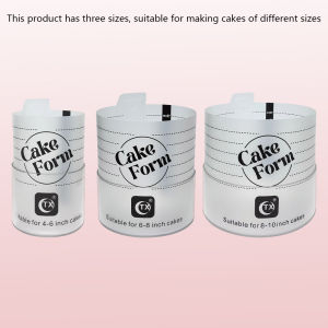 Adjustable Round Cake Ring Mold Retractable Fondant Tools Mousse Cake Ring Acrylic Circle Baking Ring Cake Tools