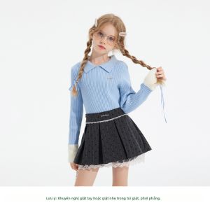 iplant | Đồ Knitwear Phong Cách Cổ Điển cho Trẻ Em