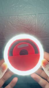 Lampu Ring Selfie Lampu Flash Handphone Penambah Cahaya Di Kegelapan - Lampu Selfie / Selfie Ring Light by Einstein-Store