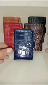 BAELLERRY K9132 DOMPET KARTU LONTAR RFID DENGAN KANCING PENGUNCI