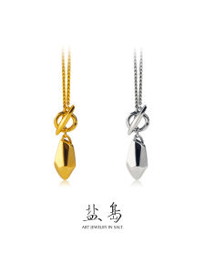 YANDAO | Minimalist Elegant Designer Gold Necklace for Sweater