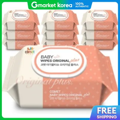 COMET | Comet Original Plus Baby Wipes 10 Packs 120 Sheets