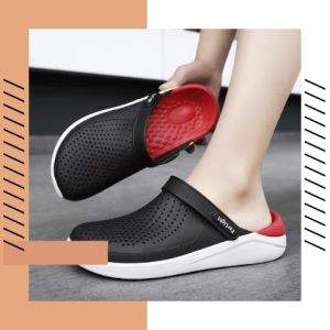 QJshop   มาใหม่🎁รองเท้าผู้ชายเสริมส้น รองเท้าแบบรัดส้นมีสีให้เลือก4สีทูโทนแบบเท่ๆแถมพืนนิ่มใส่สบายเท้าสุดๆๆทรงรองเท้าสวยดีไซน์เก๋สุดๆๆ ตำด่วนน🏆