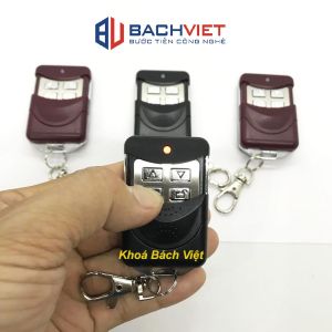 Điều khiển cửa cuốn mã gạt 433Mhz hàng loại 1 Khoá remote cửa cuốn giá rẻ bảo hành toàn quốc - Khoá Bách Việt.