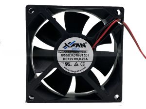 New Original XFAN RDH8025B1 Silent Power Supply Case Fan 12V 0.23A 8cm Computer Hardware Monitor Accessories Cooling Fan