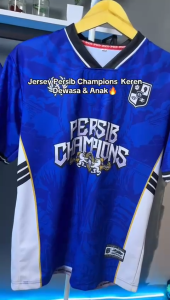 KAOS JERSEY PERSIB CHAMPIONS BACK TO BACK MUSIM 2024/2025