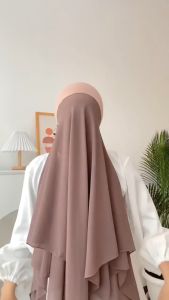 Segi Empat Inner Ceruty Babydoll 2 Layer | Hijab Segi Empat Instant Inner 120x120 Premium | Segiempat Inner 2 Layer Ceruty Babydoll | Segi Tiga 2 Layer Terlaris