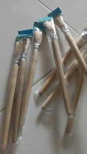 Kuas Kue Gagang Kayu: Kuas Oles Nastar & Minyak Barbeque Anti Panas