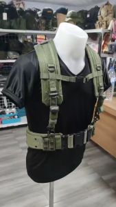 เข็มขัดสนามทหารบก แบบใหม่ สายโยงบ่า ทบ. กระติกน้ำ พร้อมนวมรอง เข็มขัดสนามพร้อมสายโยงบ่า กระติกน้ำ คุณภาพเกรดพรีเมี่ยม