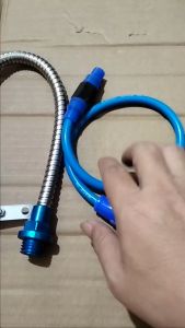 PAKET Tutup oli selang model tabung jumbo + kabel busi warna universal