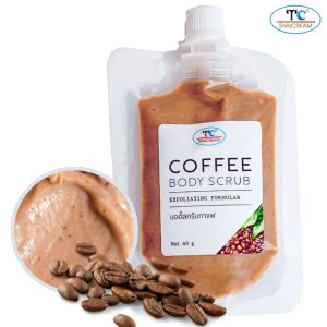 ไทยครีม สครับขัดผิวกาแฟ สครับกาแฟ บอดี้สครับ ครีมขัดขี้ไคล spa thaicream coffee body scrub ครีมขัดผิว สครับผิว
