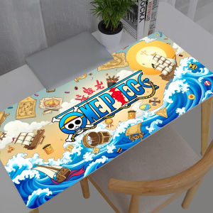 Bandai | Tấm Lót Chuột Chơi Game Anime One Piece Tấm Lót Bàn Bằng Cao Su Bền Cỡ Lớn Dành Cho Game Thủ PC Tương Thích Với CS:GO LOL Kawaii Laptop Mousepad