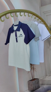 Cargo Pants & Collar Polo Shirt for Kids Boys 3-14 Years Old Korean Style Christmas Party Outfit for Boys