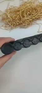 8 Slots Euro Coin Holder Dispenser Black Coin Sorter Collector With Spring Waiter Cashier Driver Small Change Storage Safe Box