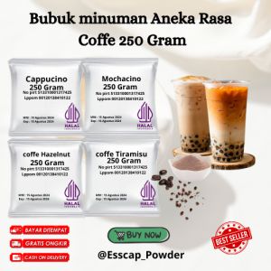 Bubuk Minuman Aneka Rasa Coffee 250g - Bubuk Minuman Instan Praktis untuk Penggunaan Pribadi
