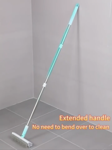 Joybos No Dead Angle Brush Toilet Brush Floor Gap Floor Brush Toilet Floor Brush Bathroom Long Handle Cleaning Brush