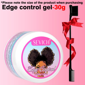 Sevich | Edge Control Gel Set Hair Braiding Gel Biotin Anti Break Hair Wax Non-Greasy Hair Styling Cream Anti-Frizz Wax Stick For Wig