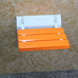 Foldable Bathroom Safety Chair for Elderly Outdoor Slip-Resistant Passage Rest Seat Wall-Mounted Waterproof Aluminum Alloy Bench