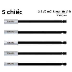 Geinxurn 6 Tua Vít Bit Holder Cr-V Ổ Cắm Nối Dài Từ Tính Mũi Khoan Chuôi Lục Giác Hướng Dẫn Thay Đổi Nhanh Để Sửa Chữa Xe Máy