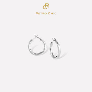 Bicolor Gold & Silver Earrings