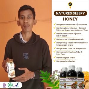 Madu Natures Sleepy Honey: Solusi Herbal Untuk Gangguan Tidur